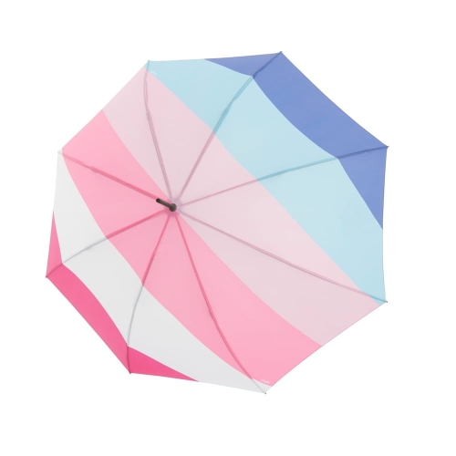 Parasol damski Doppler Modern Art Pride Cool Pastel półautomatyczny długi