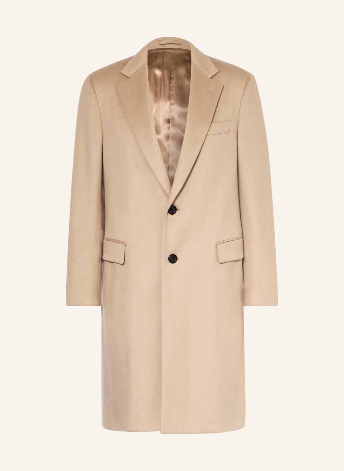 Lardini Płaszcz Z Kaszmiru beige