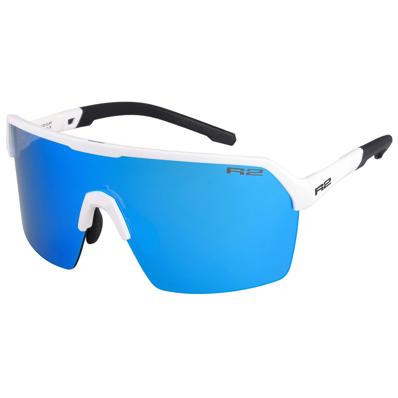 Okulary sportowe R2 Cliff Kolor: biały/niebieski
