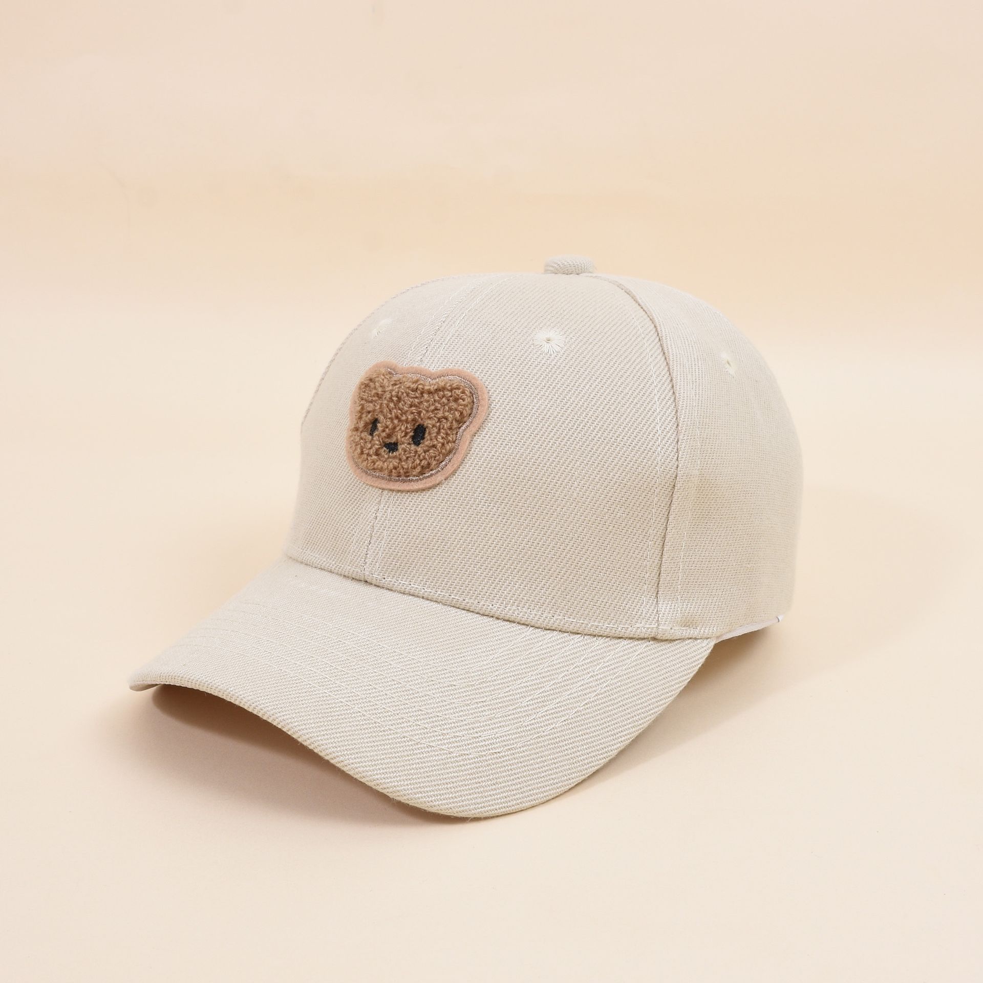 TEMU Czapka Baseballowa dla Dzieci z Wzorem Misia, Idealna dla Chłopców i Dziewczynek w Wieku 4-9 Lat. Prosta Czapka, Doskonała do Sportów na Świeżym