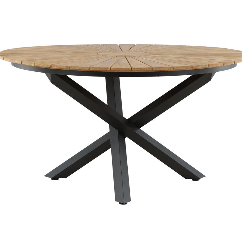 Mexico Stół ogrodowy czarny, naturalny.