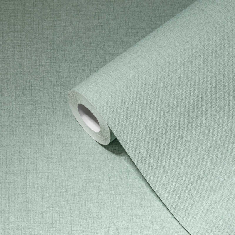 Tapeta zwykły zielonym - 53 cm x 10.05 m - LIVINGWALLS