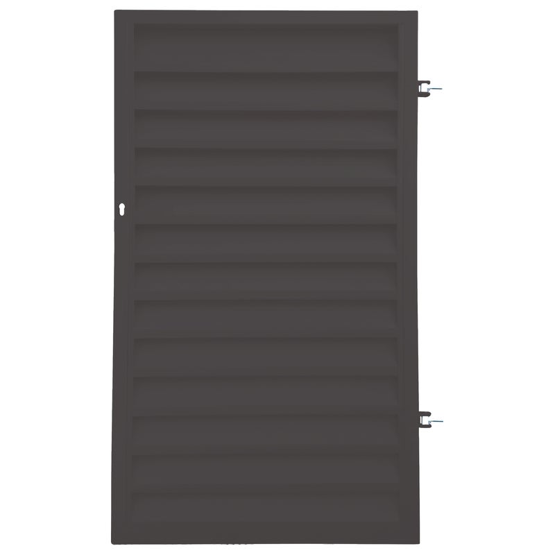Furtka Kreta 90x180 cm prawa elektrozaczep antracyt Polbram