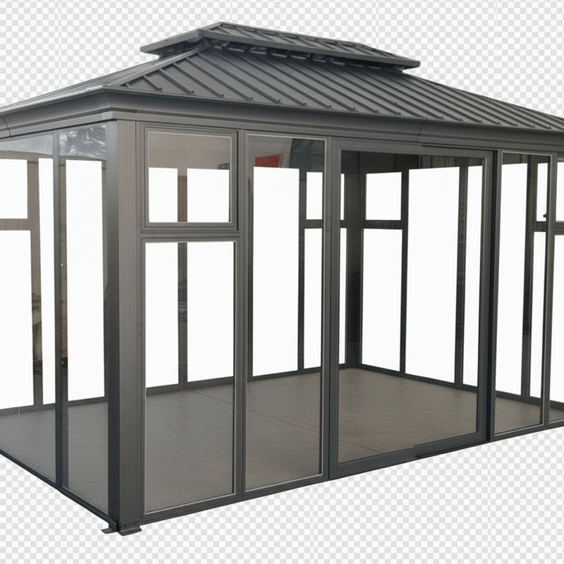 Szklarnia ogrodowa oranżeria 12m2 poliwęglan Eurohit