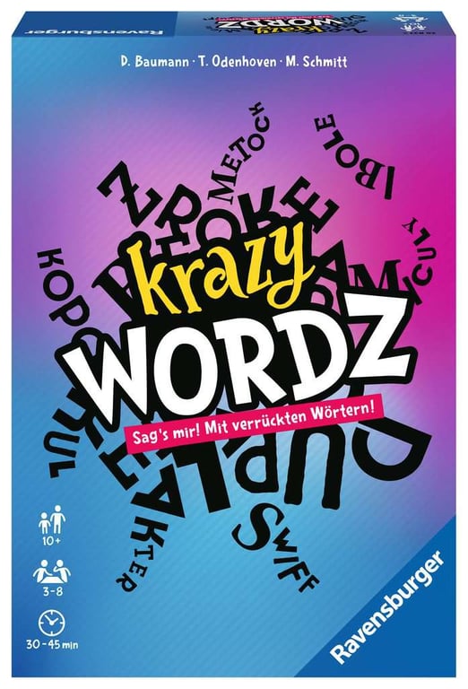Ravensburger Krazy Wordz Gra planszowa Rodzina