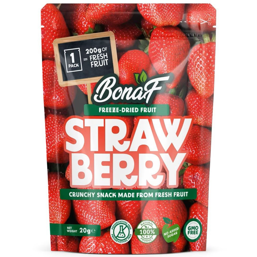 Bonaf Liofilizowane truskawki, 20 g