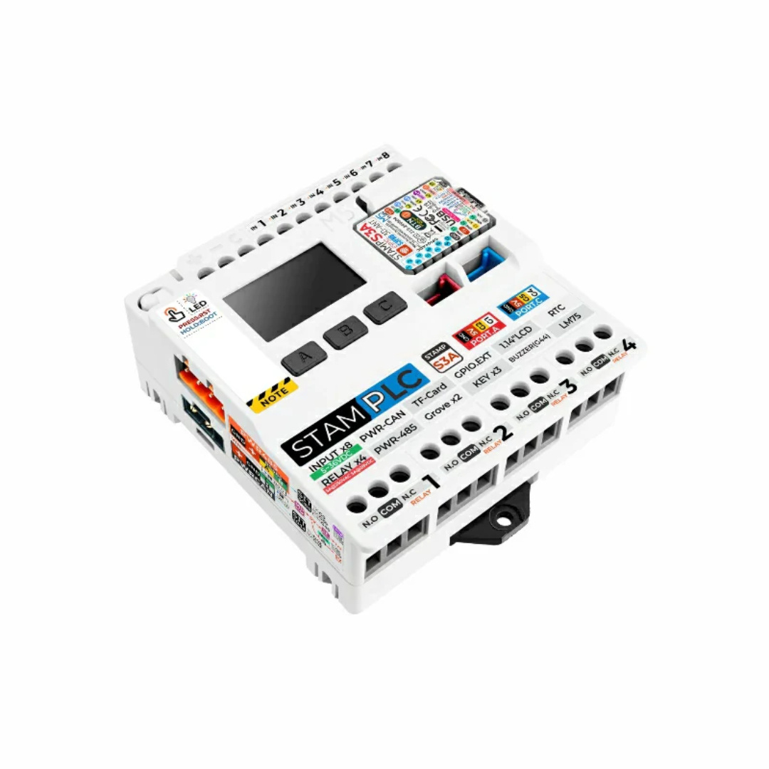 M5Stamp PLC - sterownik logiczny IoT z modułem M5StampS3 - M5Stack K141
