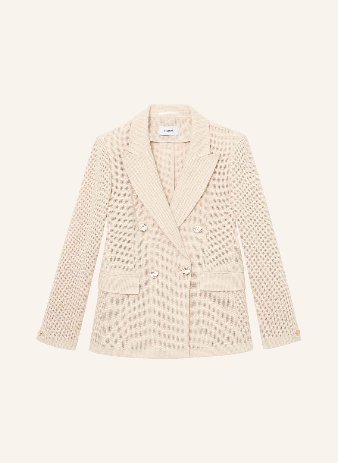 Reiss Marynarka Fiore beige