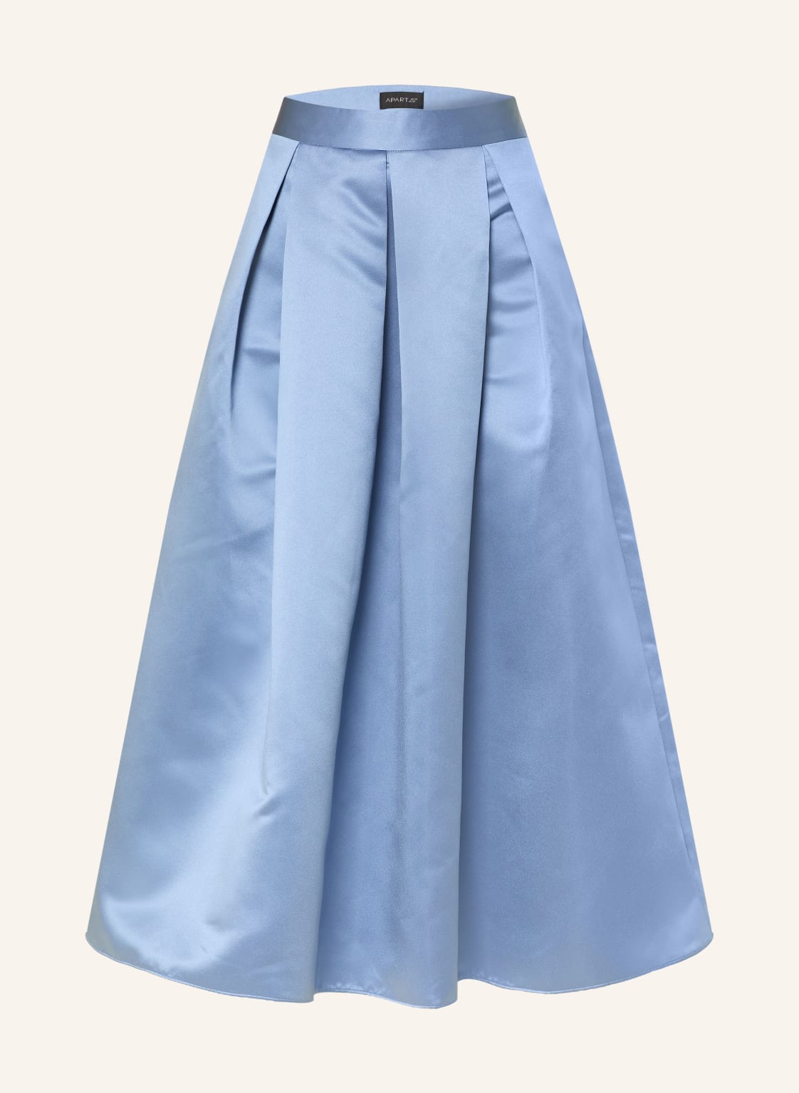 Apart Satynowa Spódnica blau