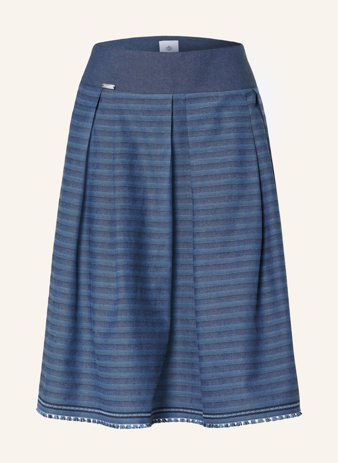 Hammerschmid Spódnica Plisowana Weiden blau