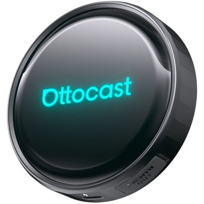 Adapter OTTOCAST OttoAibox P3 Pro Bezprzewodowy CarPlay Android Auto Czarny PCS61 P3 PRO