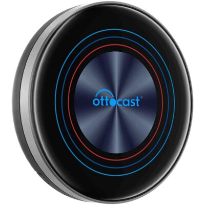 Adapter OTTOCAST OttoAibox i3 BMW Bezprzewodowy CarPlay Android Auto Czarny PCS46-JB2 8+128