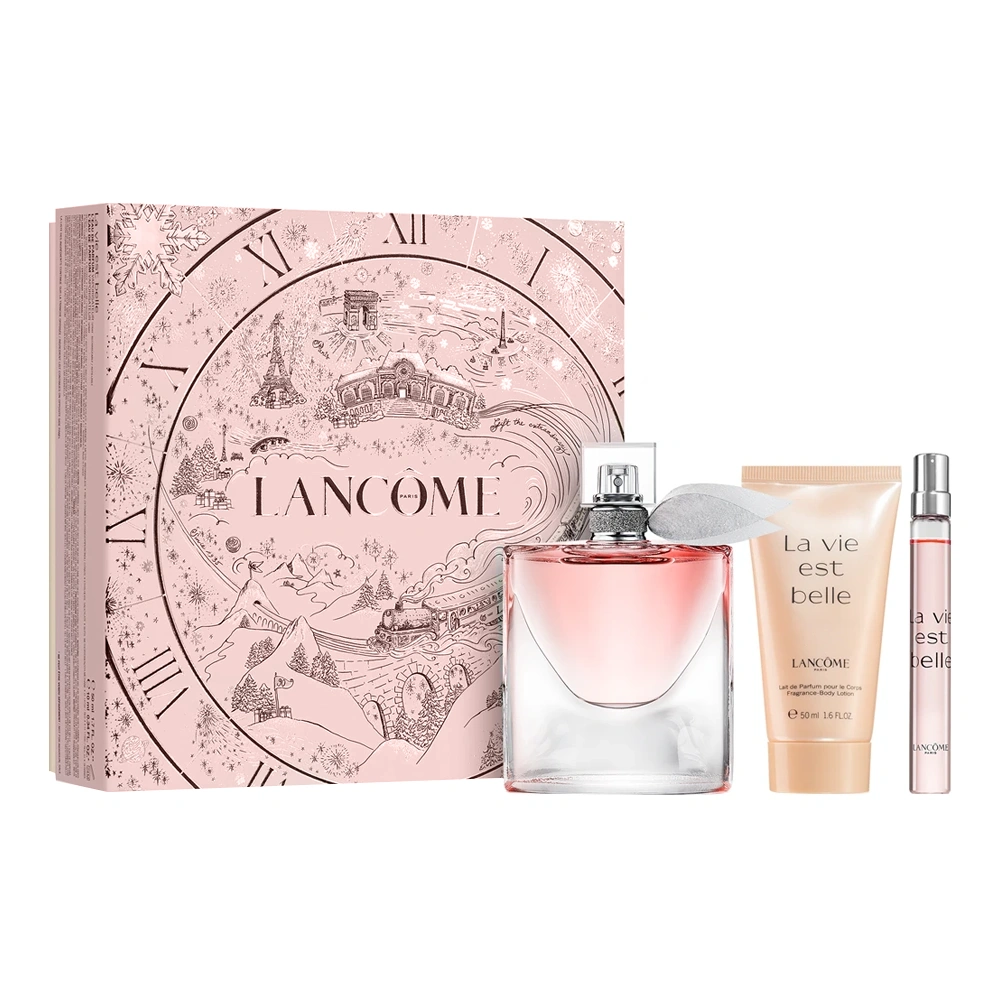 Lancôme La Vie Est Belle woda perfumowana spray 50 ml + 10 ml + balsam do ciała 50 ml