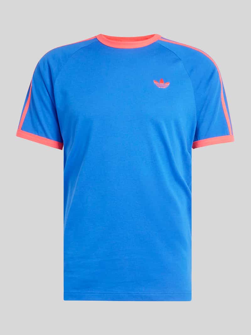 t-shirt o kroju regular fit z czystej bawełny