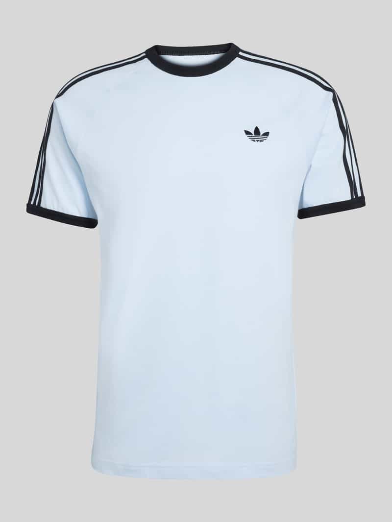 t-shirt o kroju regular fit z czystej bawełny