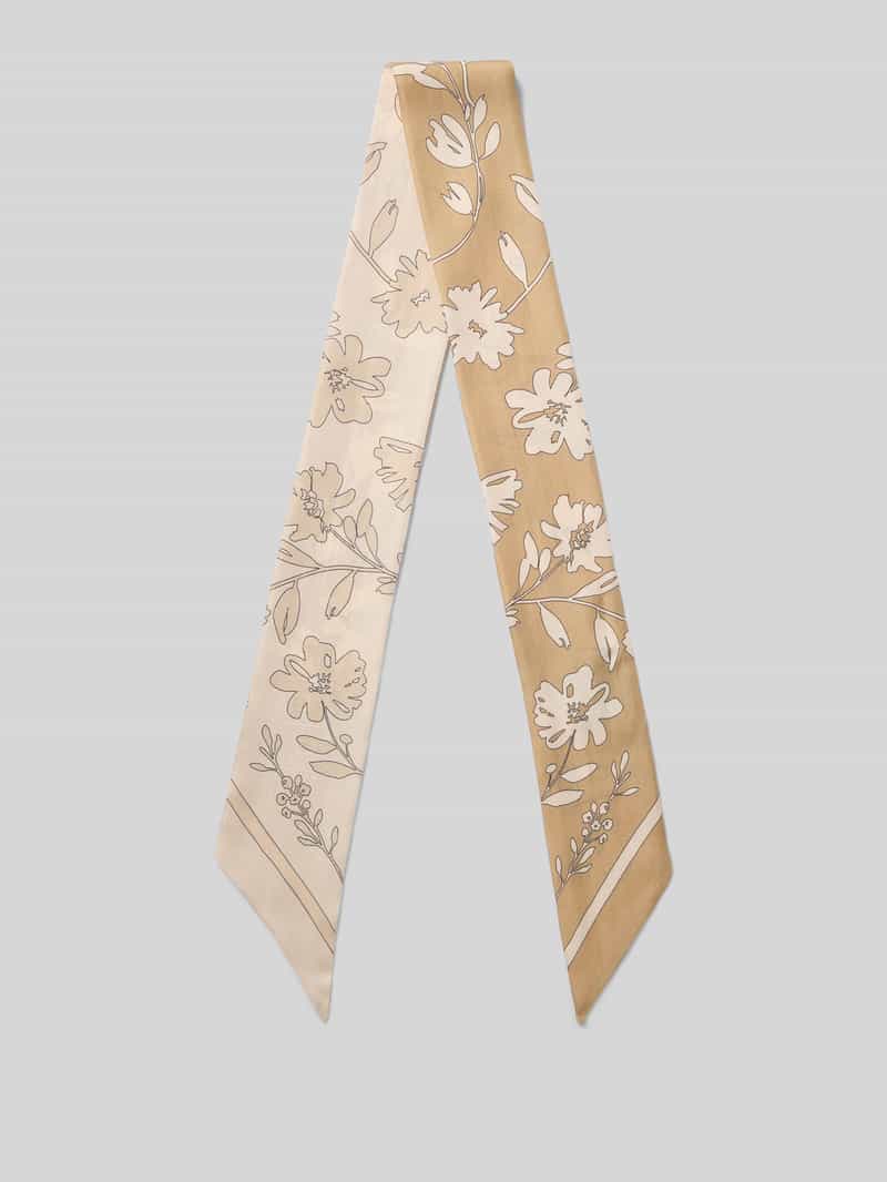 Jedwabna chusta ze wzorem na całej powierzchni model 'VINCENCY_T_7*115'