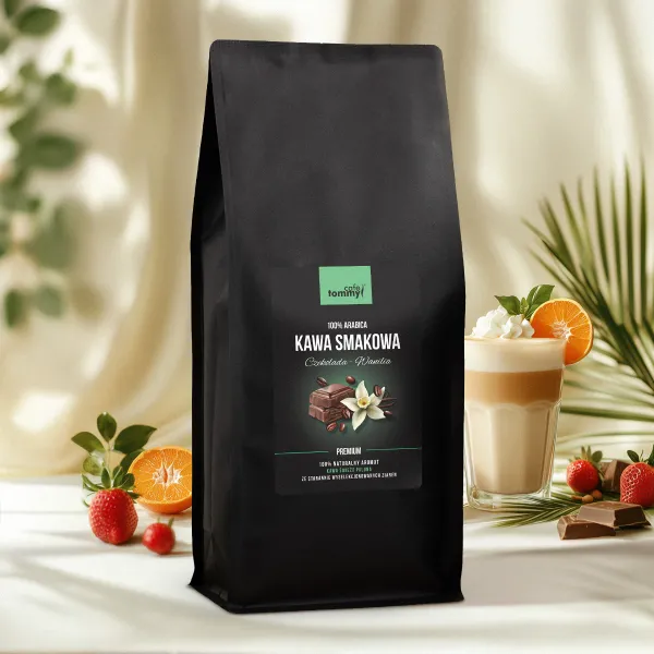 Kawa smakowa Premium Czekolada-Wanilia 1kg