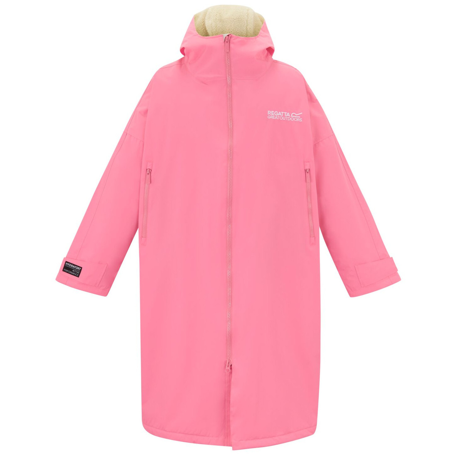 Płaszcz nieprzemakalny Regatta Adult W Proof Robe Rozmiar: XS-S / Kolor: różowy/biały