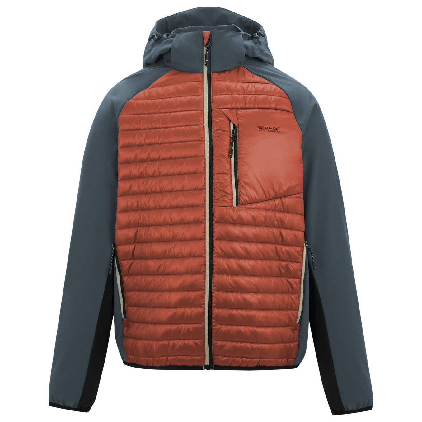 Kurtka męska Regatta Pro Hybrid Rozmiar: L / Kolor: brązowy/szary