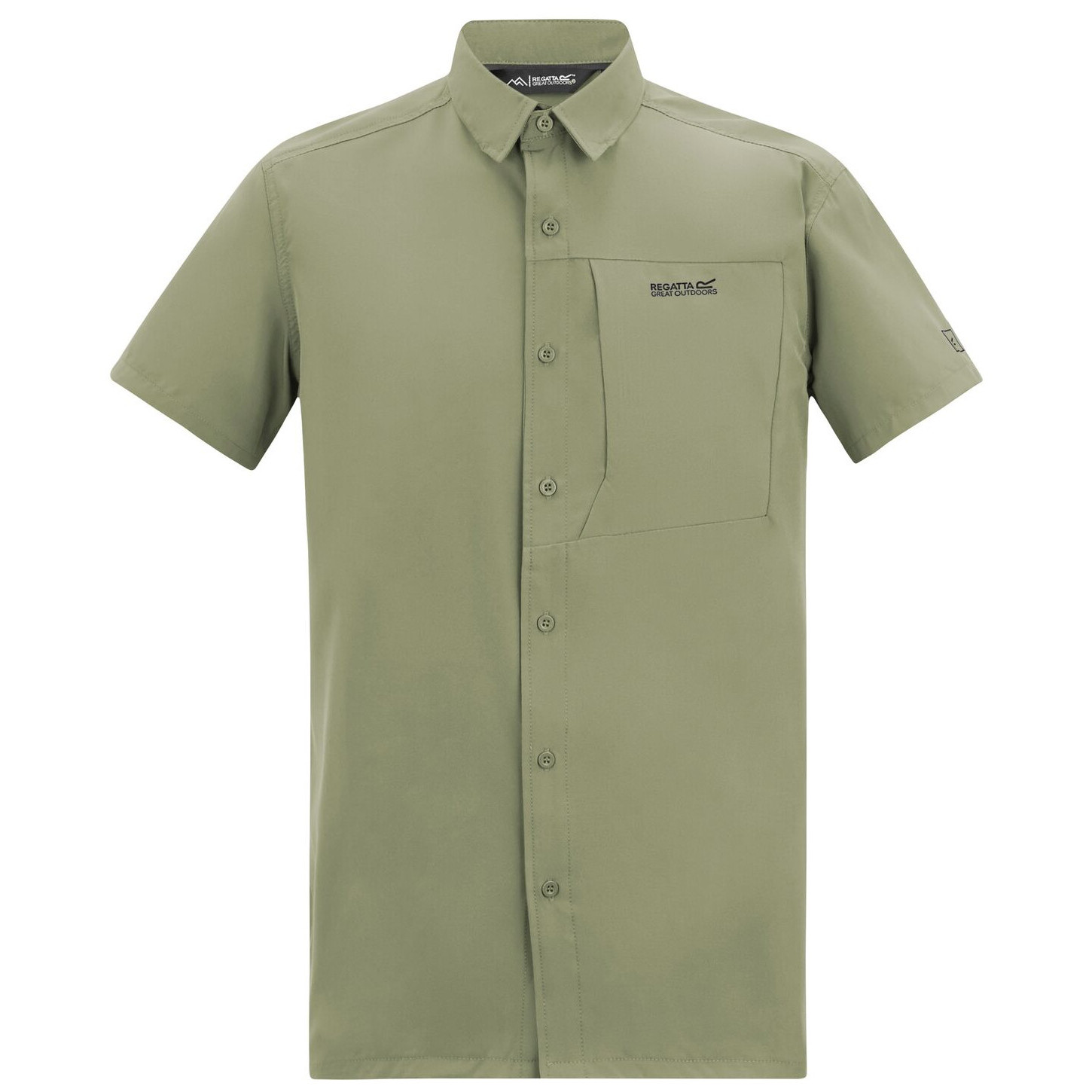 Koszula męska Regatta Anti-Insect Travel Light S/S Shirt Rozmiar: M / Kolor: zielony