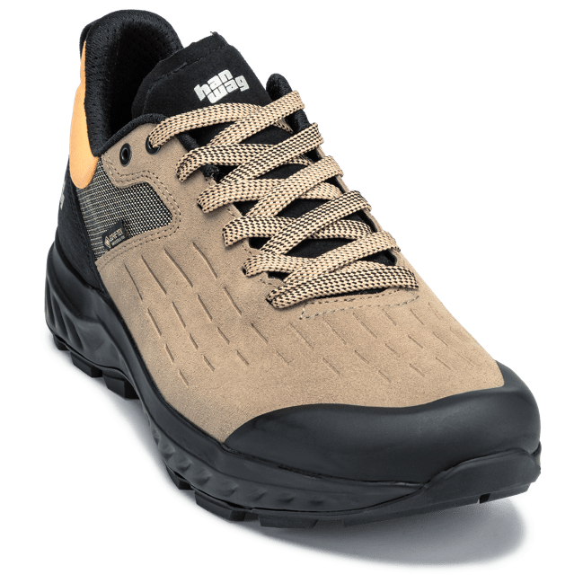 Męskie buty turystyczne Hanwag Kaduro Low GTX Rozmiar butów (UE): 46,5 / Kolor: brązowy/pomarańczowy