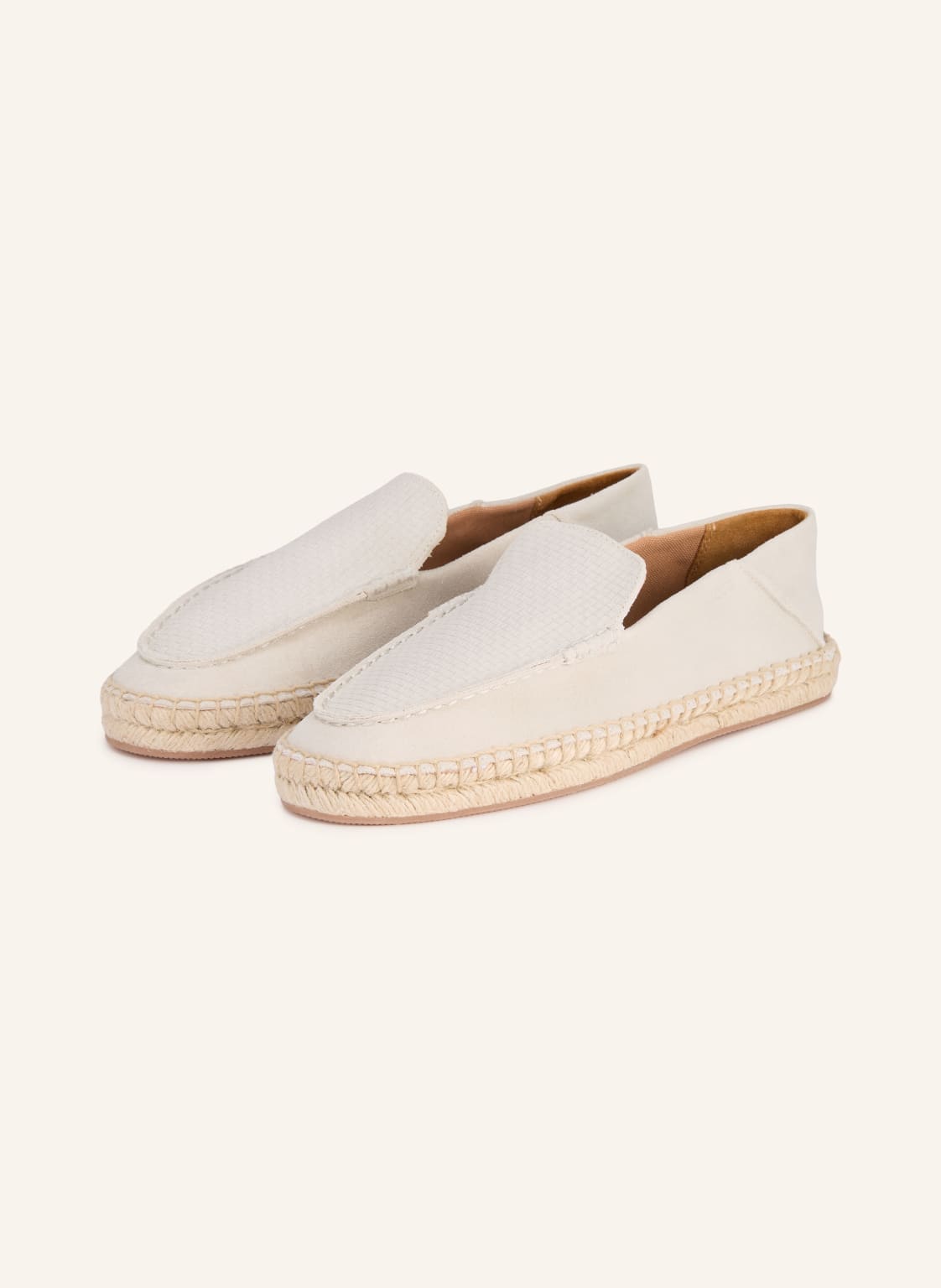 Boss Espadryle Madeira weiss