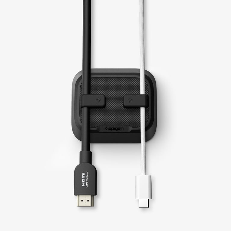 Spigen LD103 Biurko Uchwyt na kabel Czarny 1 szt.