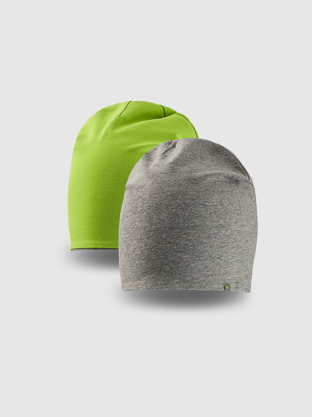 4F Czapka beanie dziecięca - zielona Uniwersalny