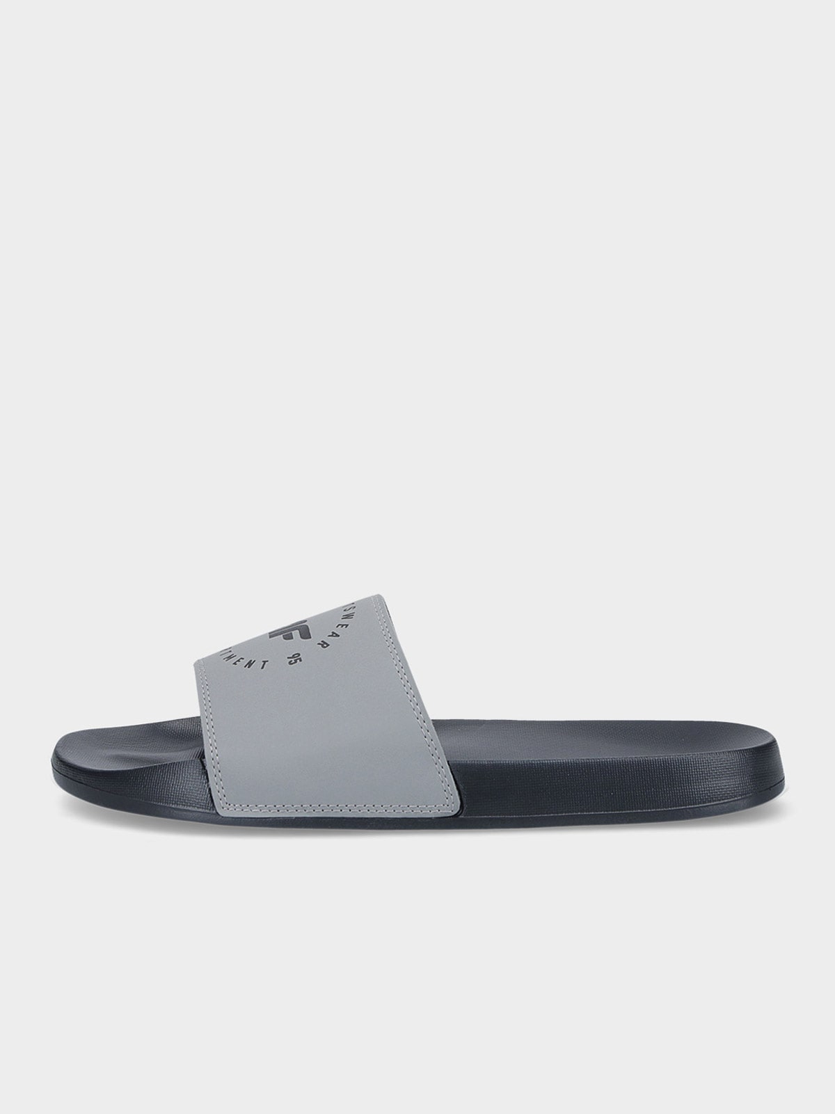 4F Klapki męskie - szare 45