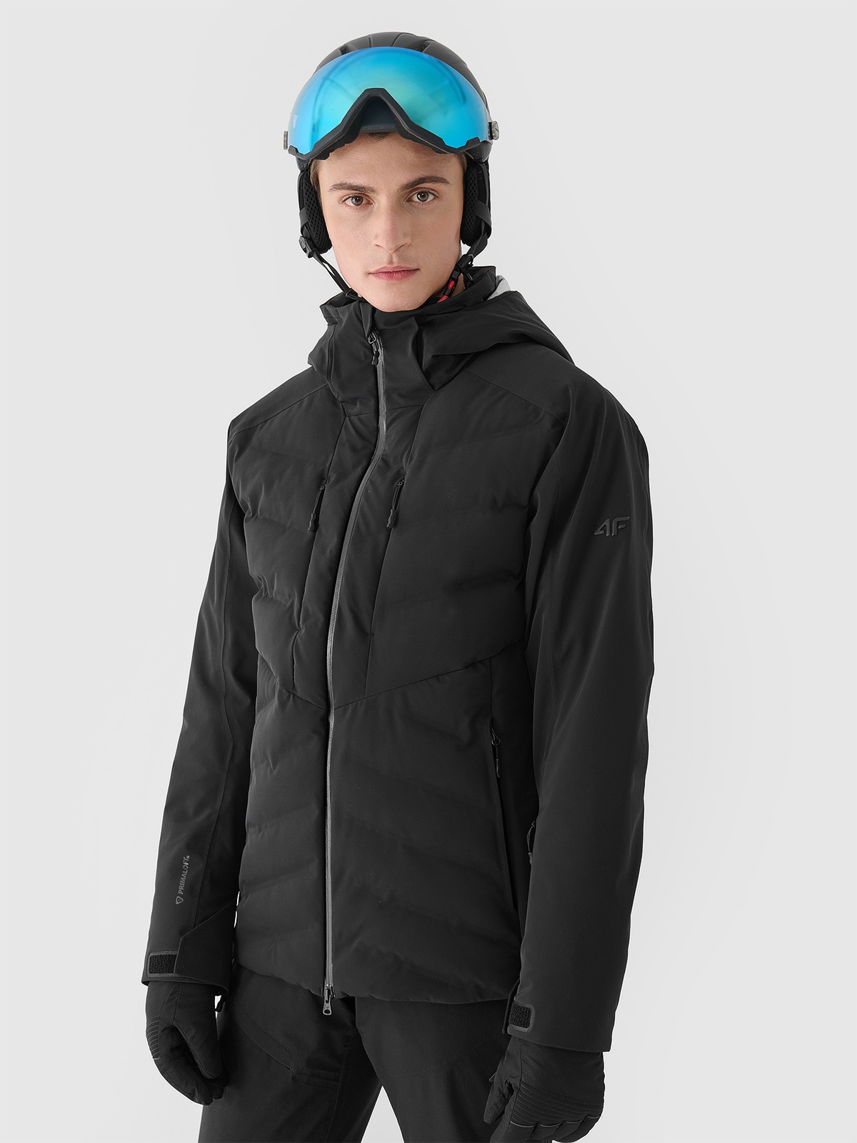 4F Kurtka narciarska membrana Dermizax 20000 męska - czarna XL