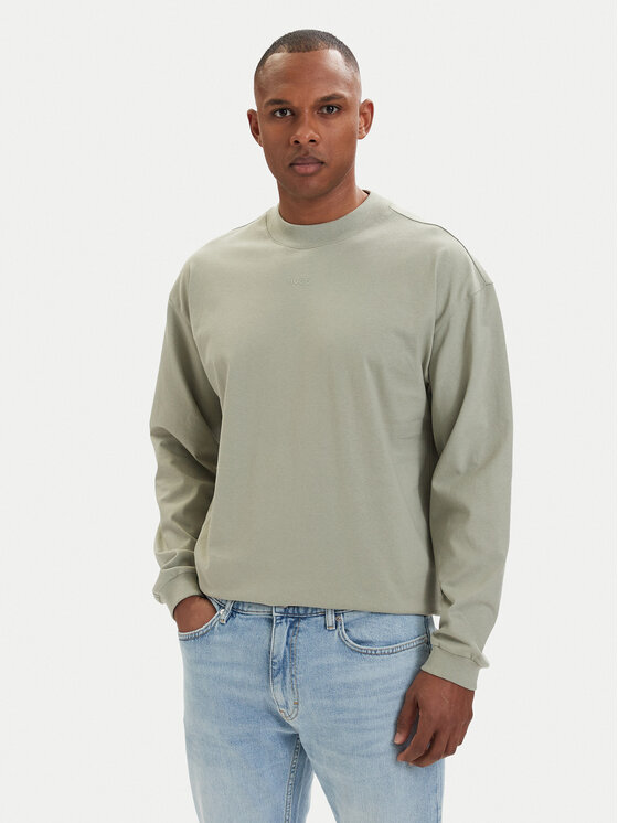 HUGO T-Shirt Daposo 50511029 Zielony jasny Relaxed Fit