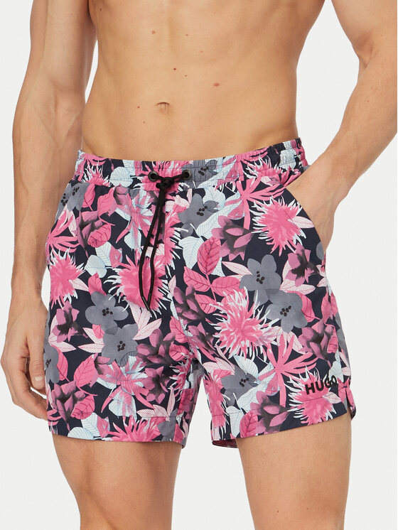 HUGO Szorty kąpielowe Calala 50510061 Różowy Regular Fit