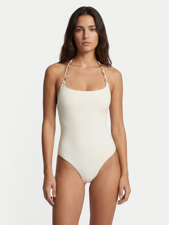 Guess Strój kąpielowy E6GJ02 KF412 Biały