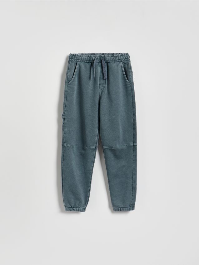 Reserved - Spodnie jogger - zielony