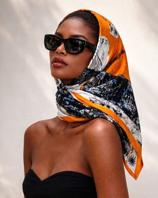 Chusta jedwabna 'Hania Masojada_01'