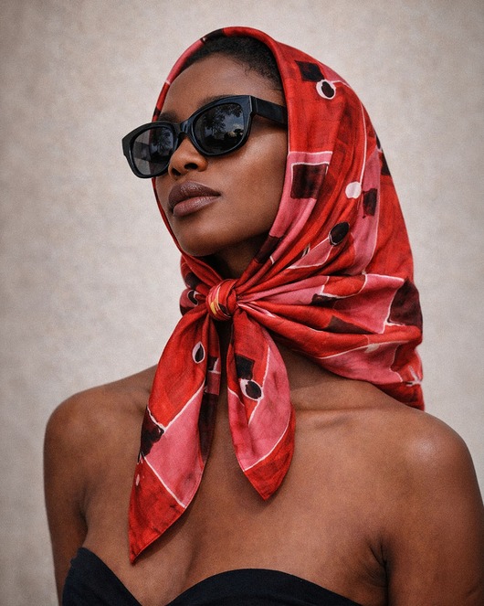 Chusta jedwabna 'Hania Masojada_06'