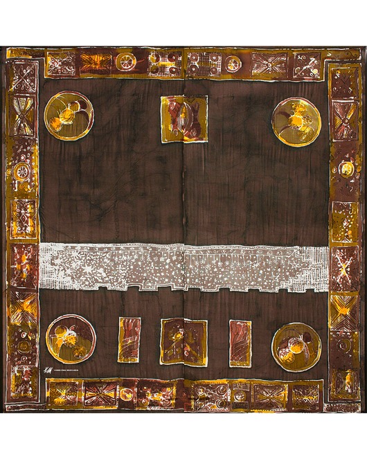 Chusta jedwabna 'Hania Masojada_04'