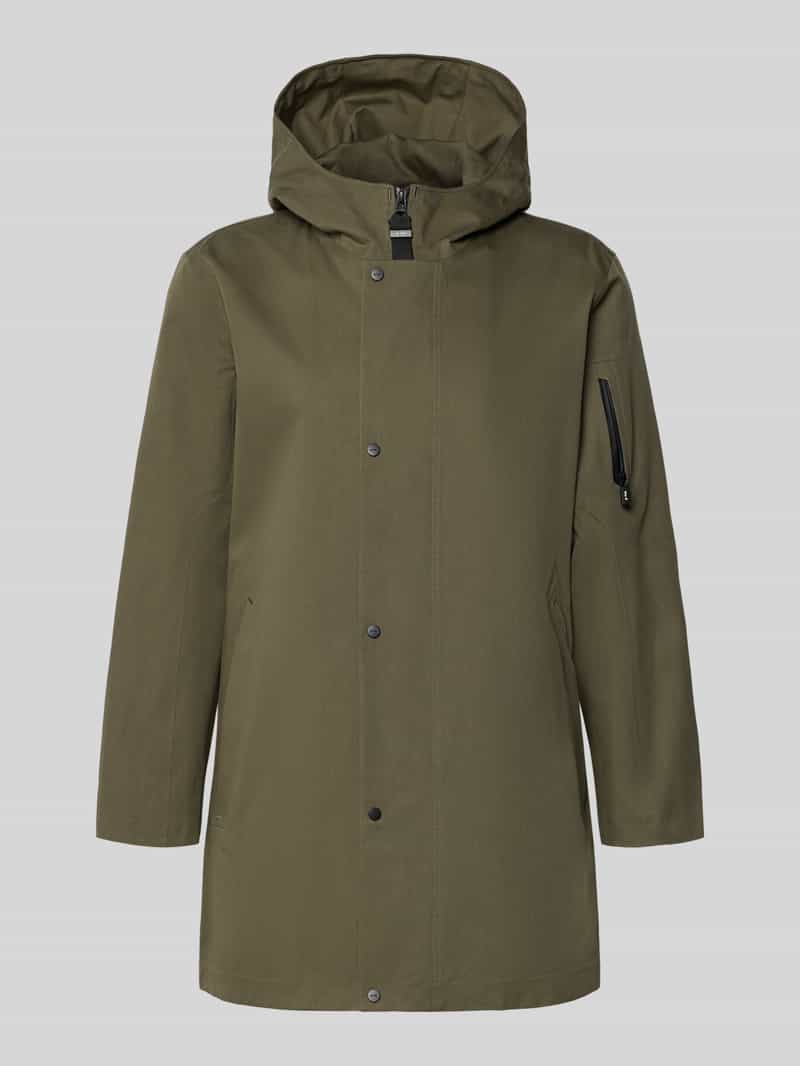 Kurtka o kroju regular fit z kapturem model 'Spirit'