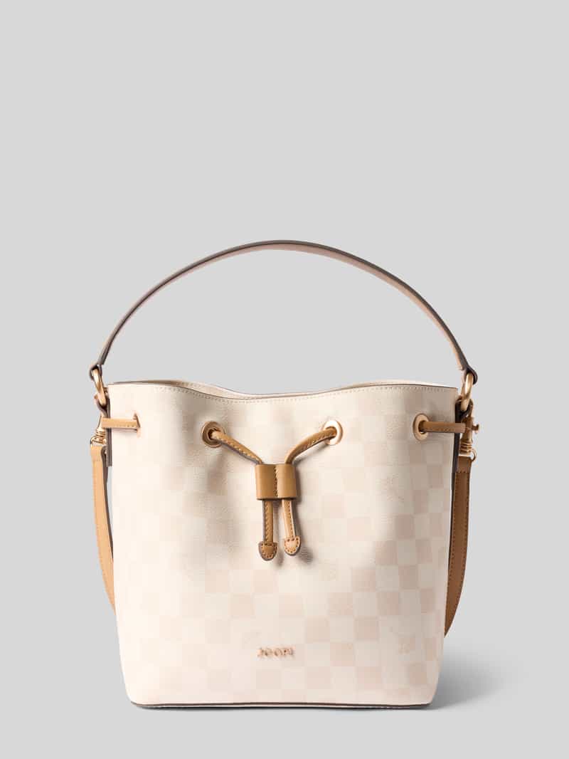 Torebka z aplikacją z metką model 'franziska matchsack'