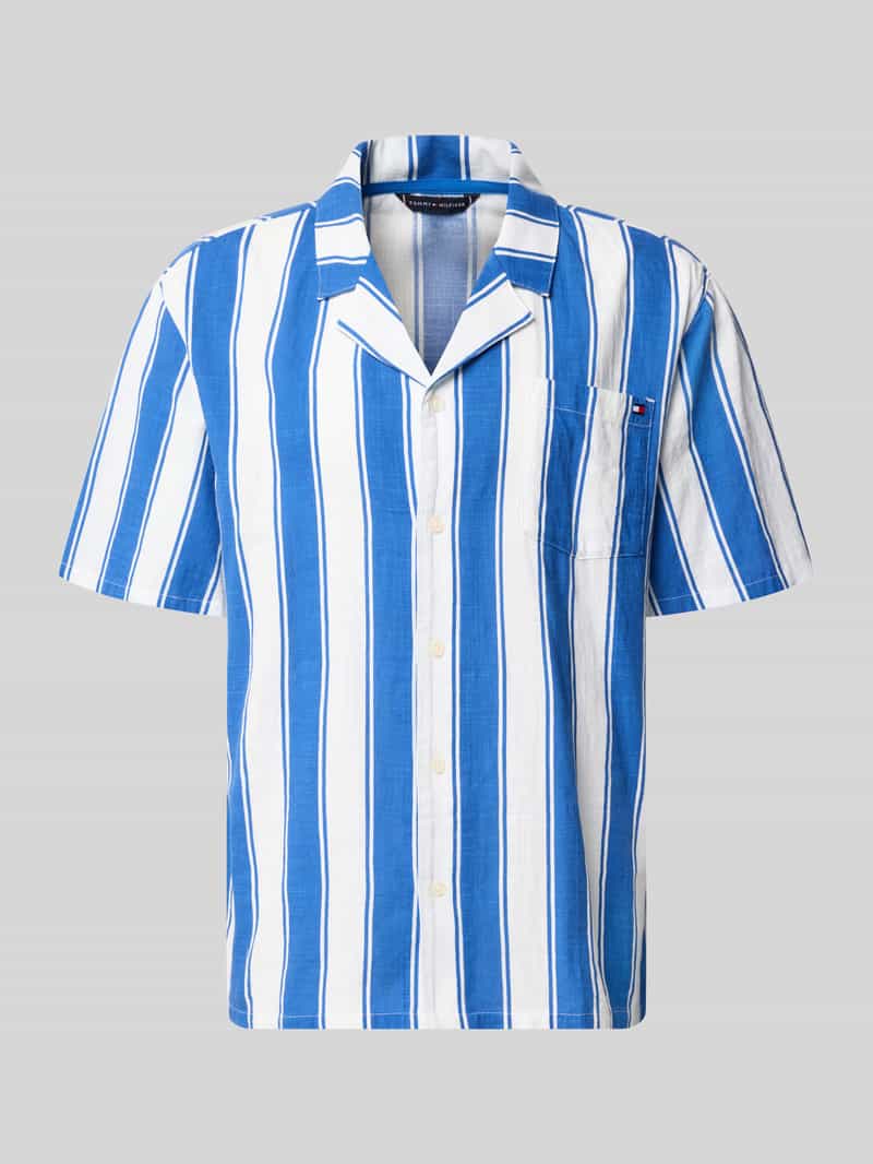 koszula casualowa o kroju regular fit z czystej bawełny model 'WOVEN BOWLING'