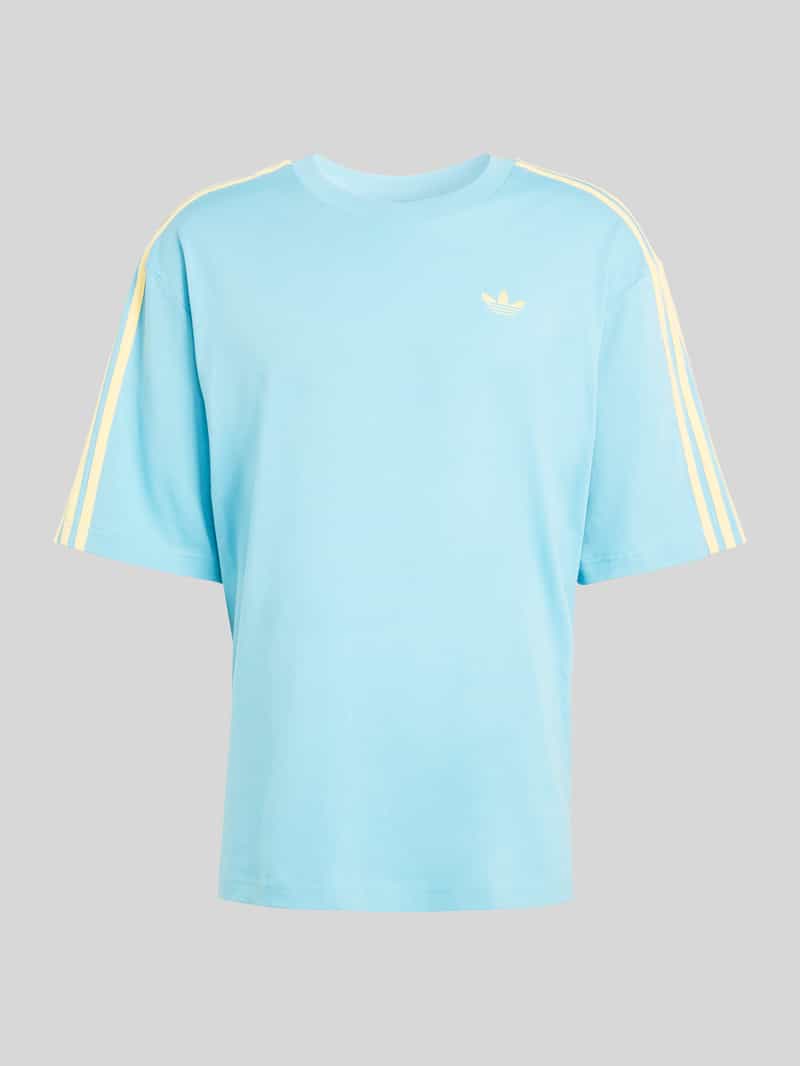 t-shirt o kroju loose fit z wyhaftowanym logo