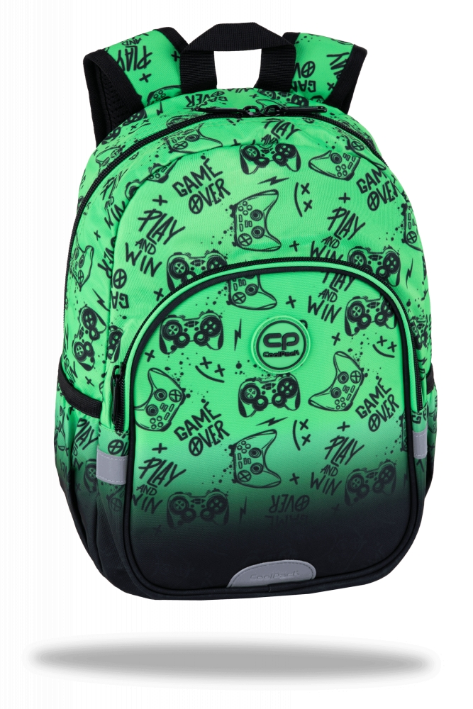 Coolpack Plecak dziecięcy Toby - Game Over Gradient Green F049969