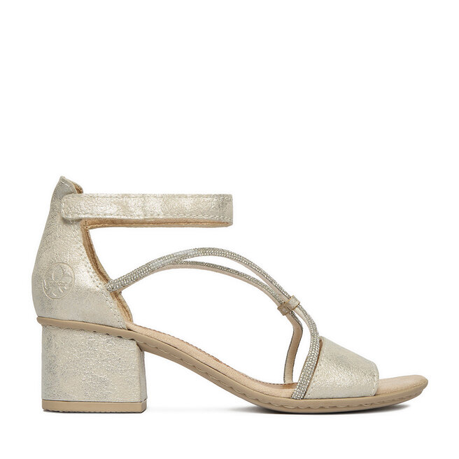 Sandały Rieker CEO-64654-40 Srebrny