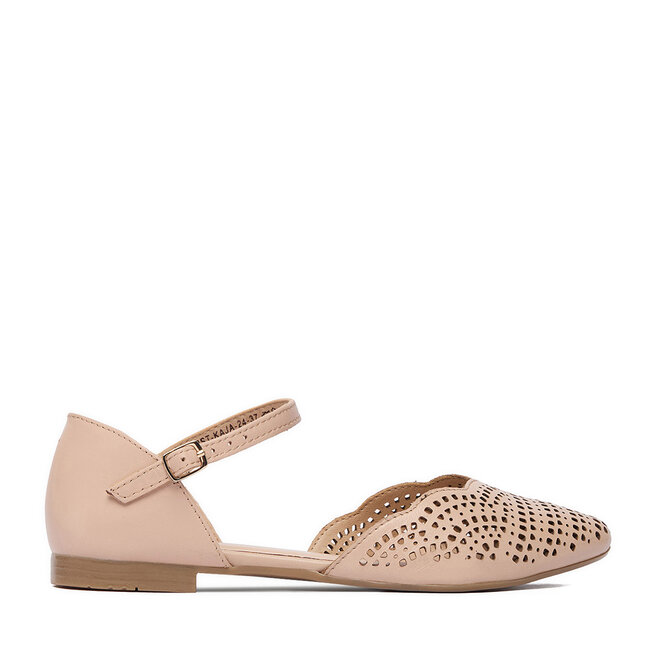 Baleriny Lasocki CEO-RST-KAJA-24 Beżowy