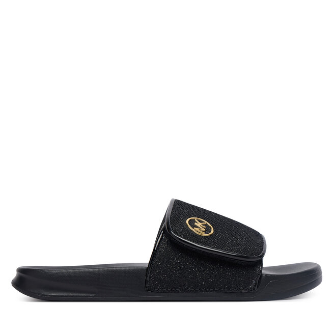Klapki MICHAEL Michael Kors Jett Darby MK04190001 Czarny