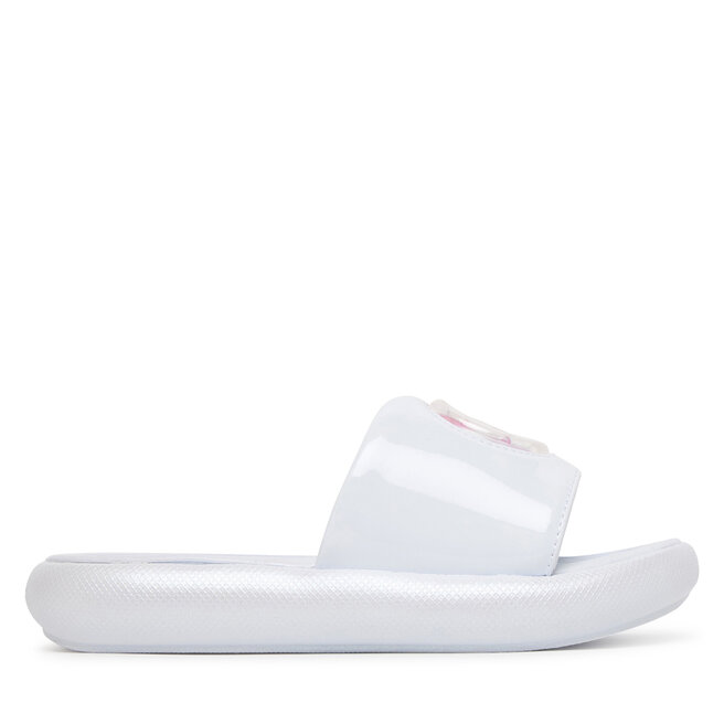 Klapki MICHAEL Michael Kors Raelynn Bubble MK03835101 Biały