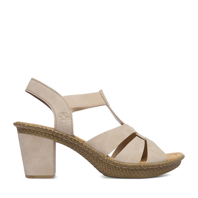 Sandały Rieker CEO-665K3-62 Beżowy