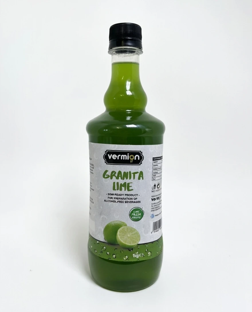 Granita Limonka syrop - Vermion Deluxe Food Slush Lime