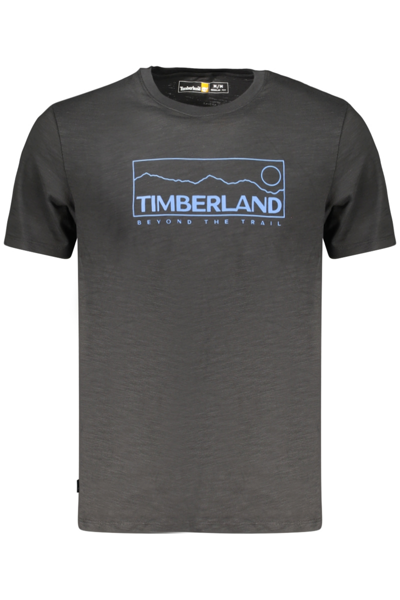 TIMBERLAND MĘSKA KOSZULKA Z KRÓTKIM RĘKAWEM CZARNA