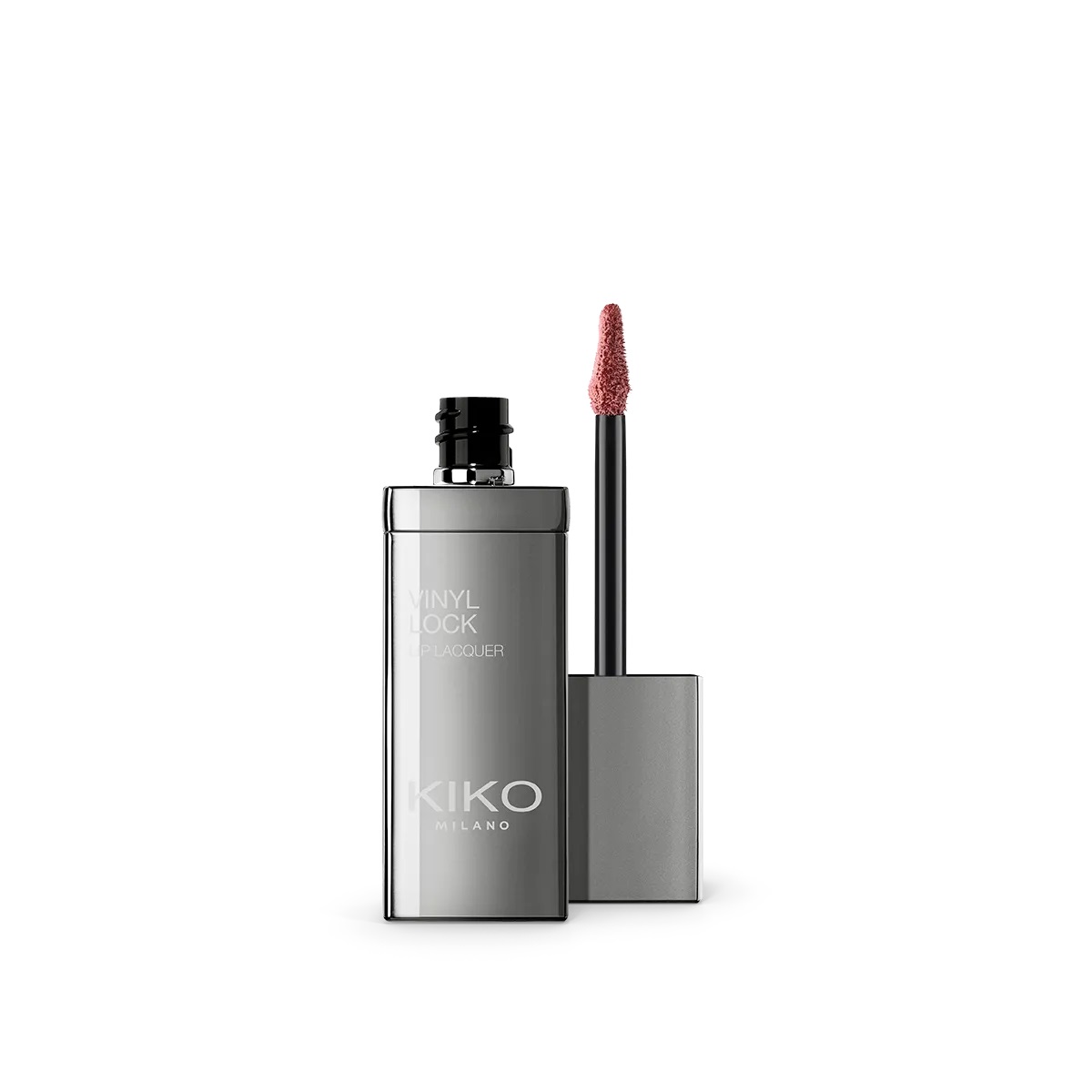 KIKO Milano Vinyl Lock Lip Lacquer Pomadka w Płynie o Winylowym Wykończeniu 02 Back To Brick
